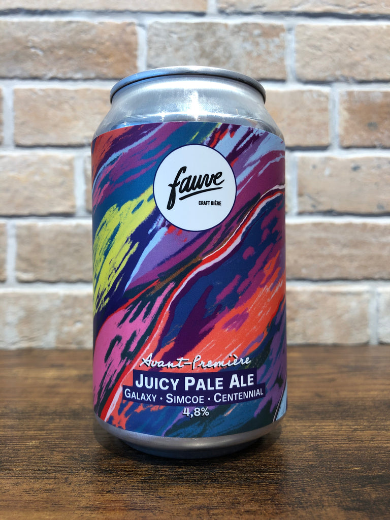 Fauve Avantpremière Juicy Pale Ale 33cl (4,8) Lesbieresetonnantes