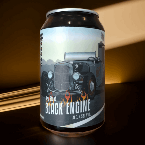 Black Engine Dry Stout 33cl (4,5%) - Brasserie du Grand Paris