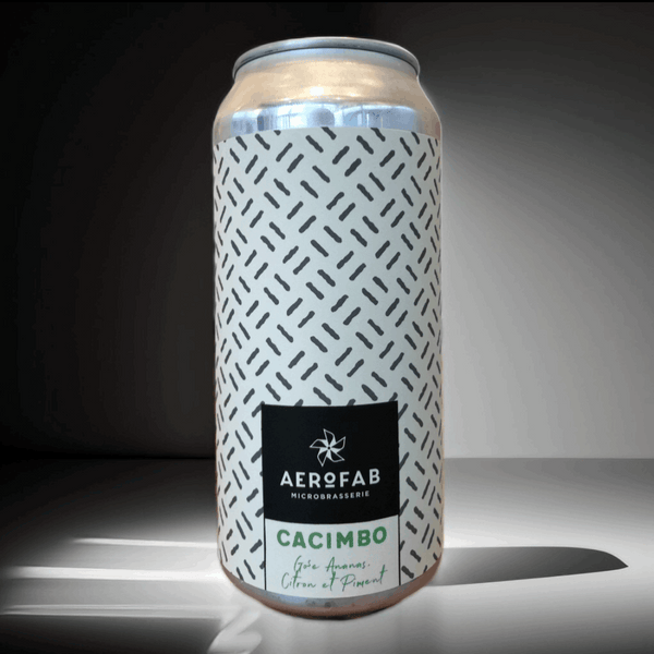 Cacimbo Gose ananas/citron/piment 44cl (4%) - Aerofab