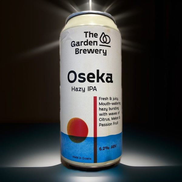 Oseka Hazy IPA 44cl (6,2%) - The Garden Brewery