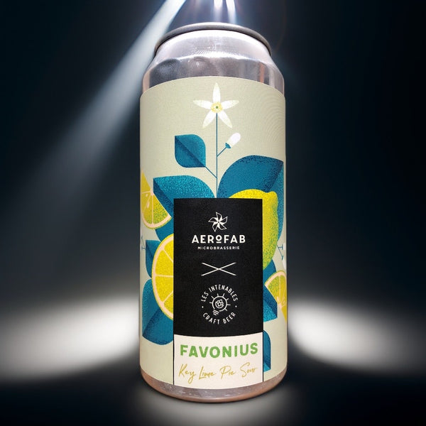 Favonius Key Lime Pie Sour 44cl (7%) - AERoFAB X Les Intenables