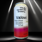 Valovi Florida Weisse goyave, fraise et citron vert 44cl (6,9%) - The Garden Brewery