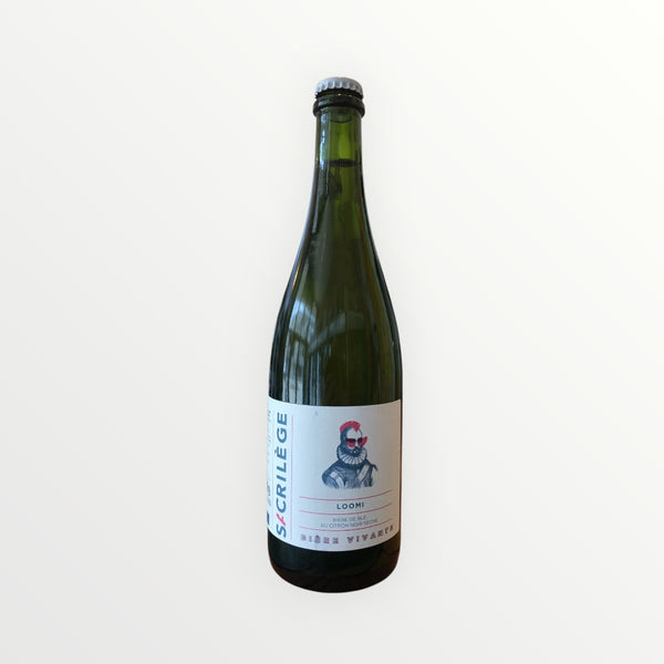 Loomi Bière de blé au citron noir 75cl (4,6%) - Sacrilège