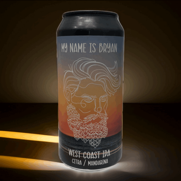 My name is Bryan West Coast IPA 44cl (6,5%) - Grand Zig