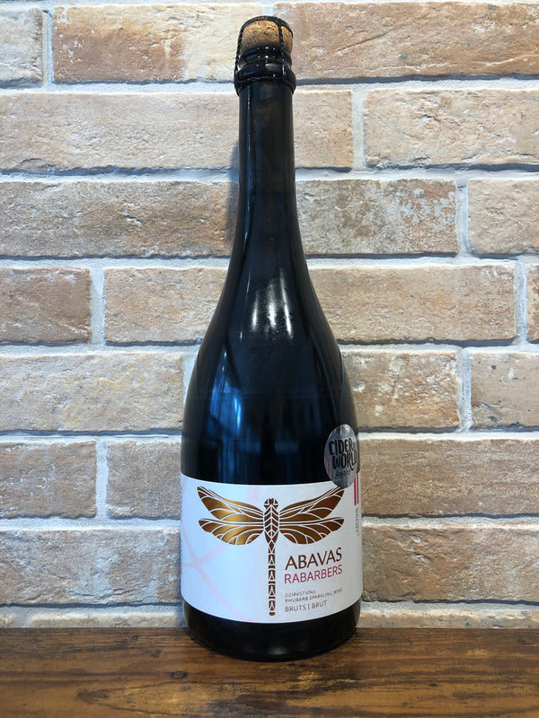 Abavas Winery - Vin de rhubarbe pétillant 75cl (12%)