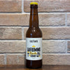 La Flemme Pale Ale 33cl 5% – La Dilettante, bouteille sur fond de briques