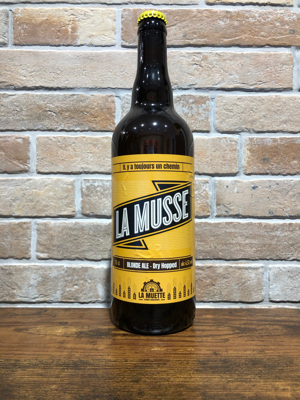 La Muette - Musse Dry hopped Blonde Pale Ale 75cl (4,5%)